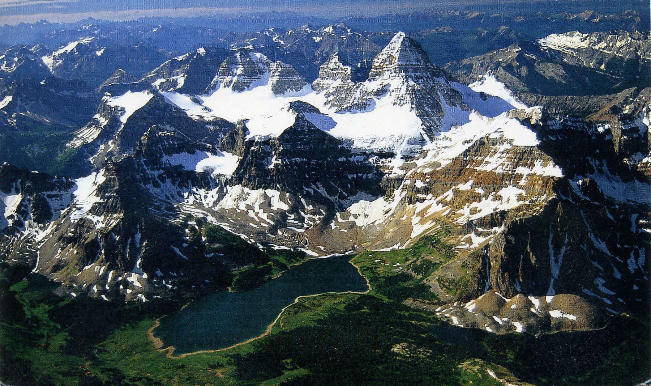 America del Nord. Canada. Mount Assiniboine