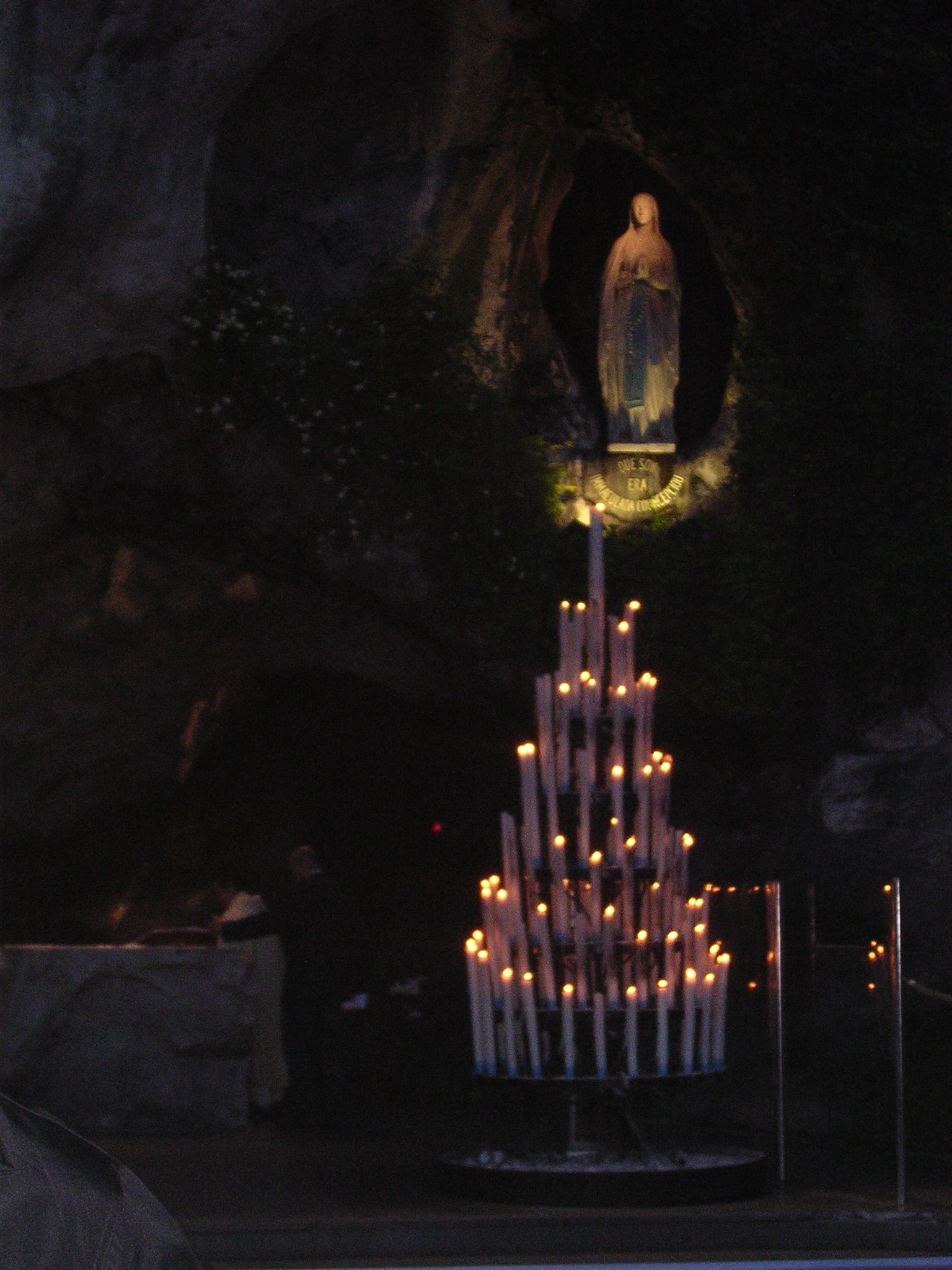 Europa.Francia.Lourdes la nuit